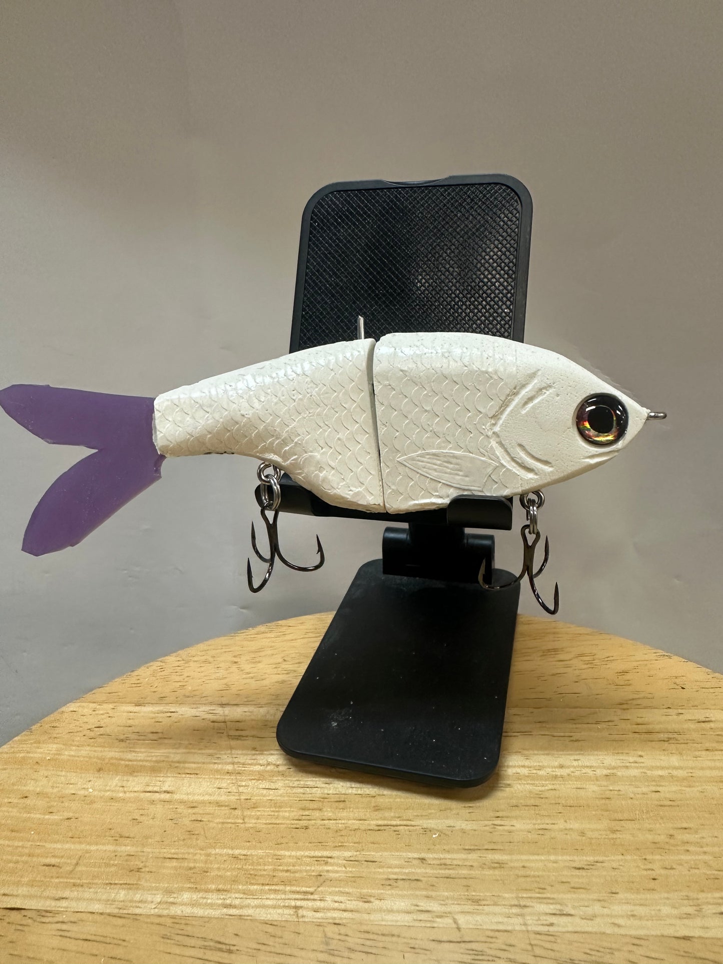 Hero unpainted blank purple tail