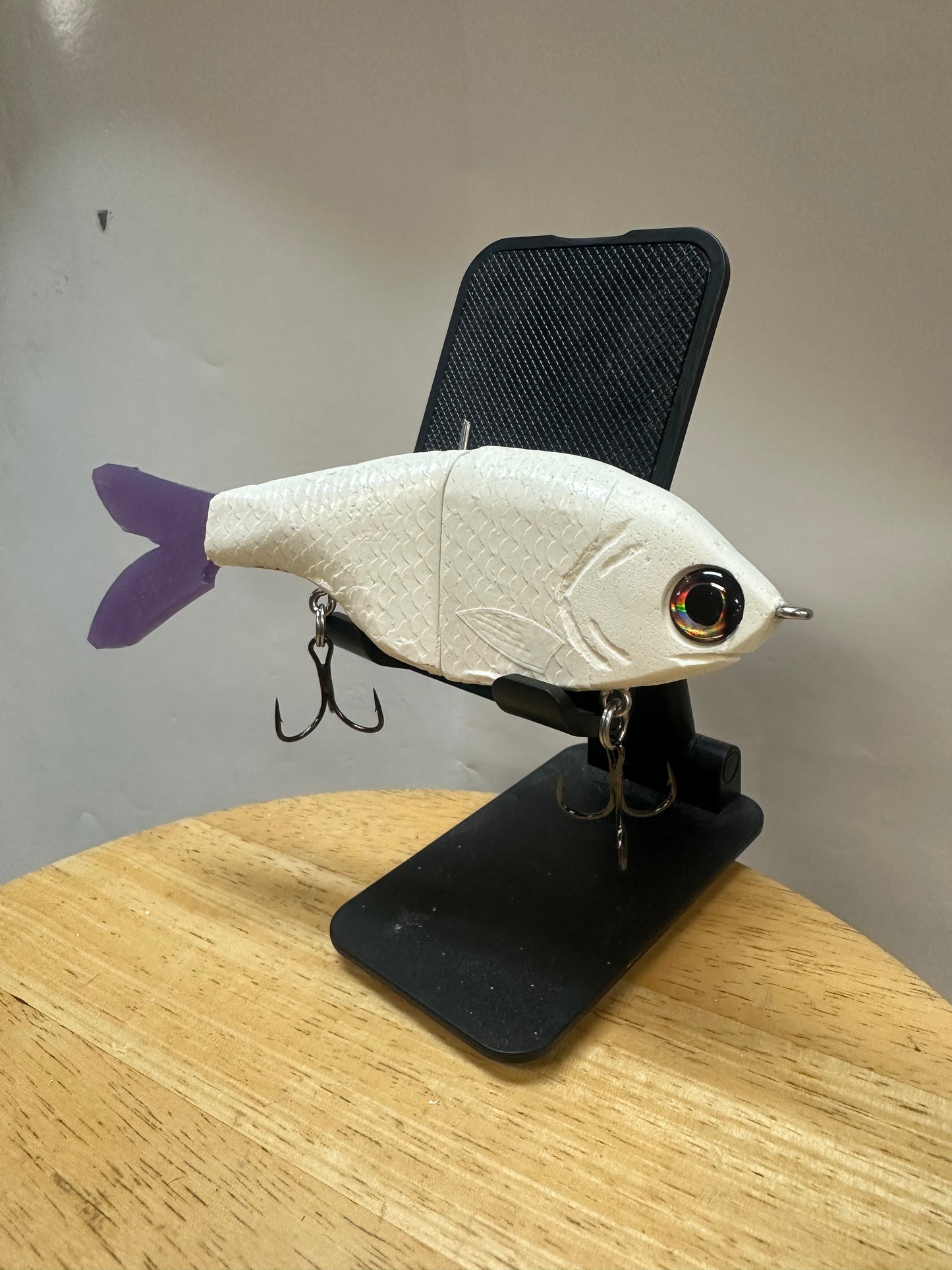 Hero unpainted blank purple tail