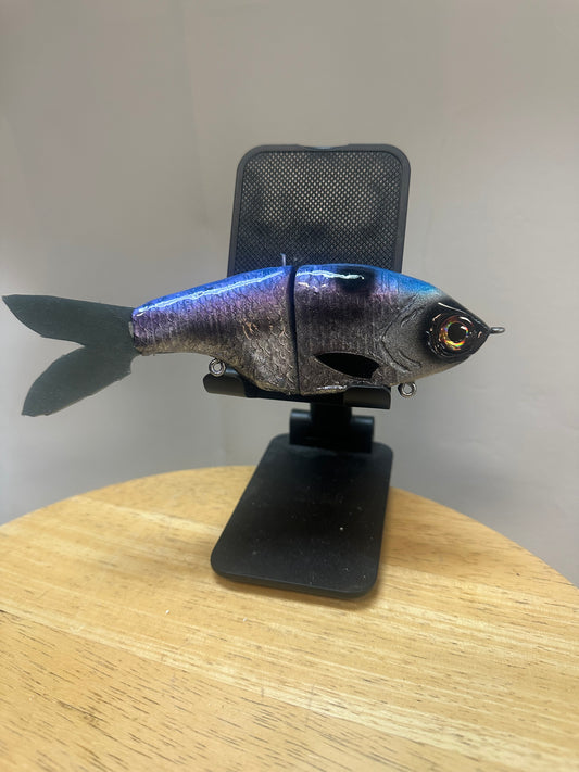 Hero in dark cosmic shad